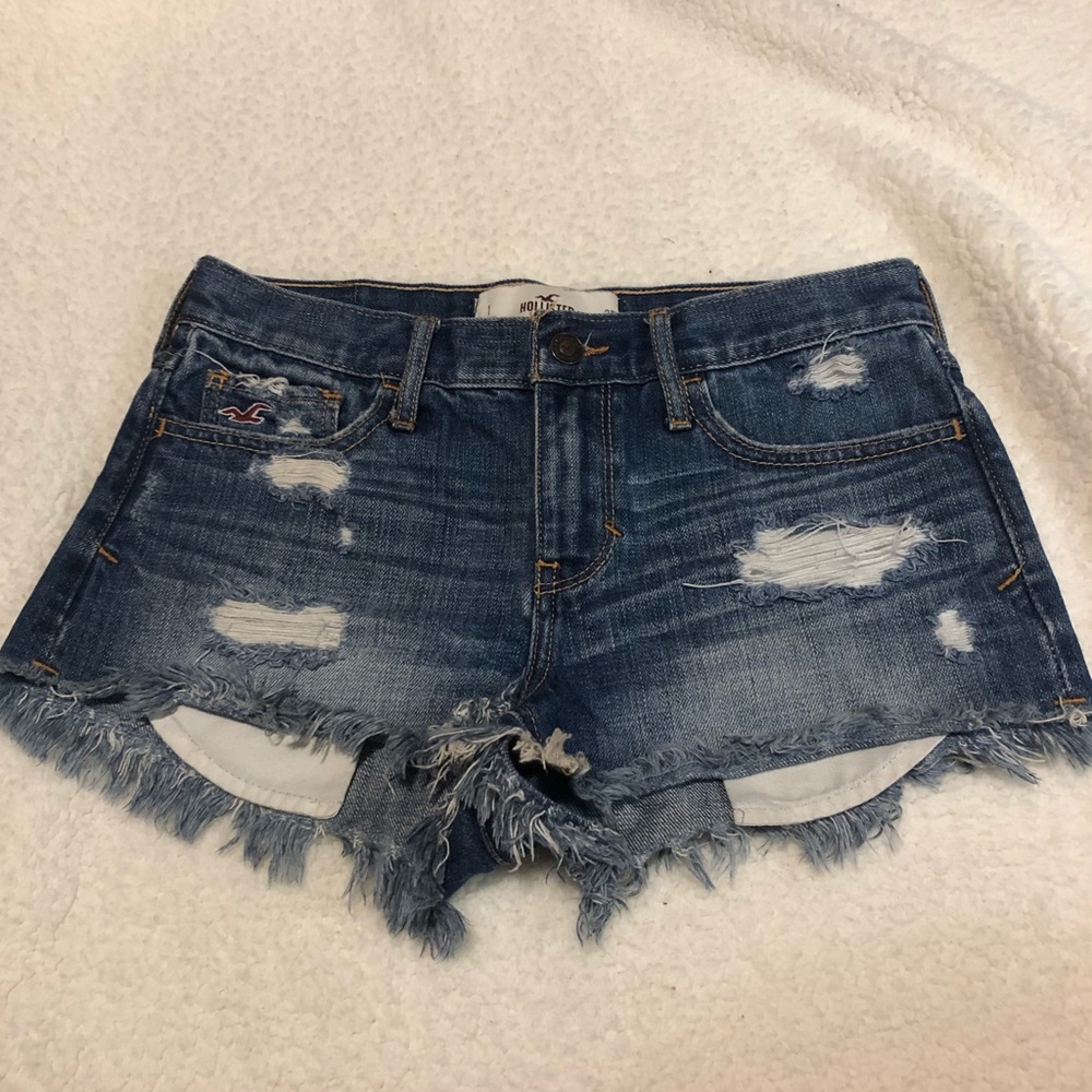 Hollister Distressed Shorts, size 1-25